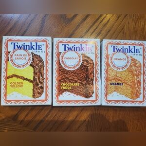 Vintage EASY BAKE OVEN cake Mixes Nos